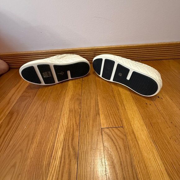 TORY BURCH LADYBUG SLIP ONS CREAM SIZE 5 NEW - Picture 4 of 11